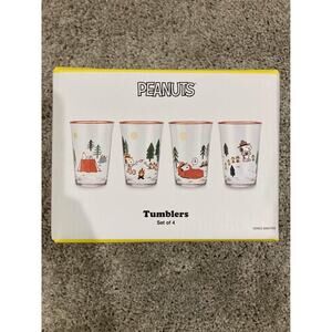 Williams Sonoma Camp Peanuts Tumblers with Snoopy
